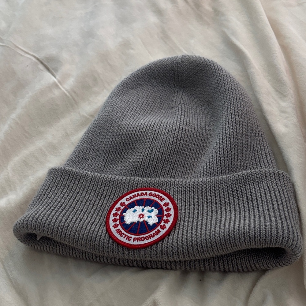 Canada Goose Arctic Program Gray Knit Hat